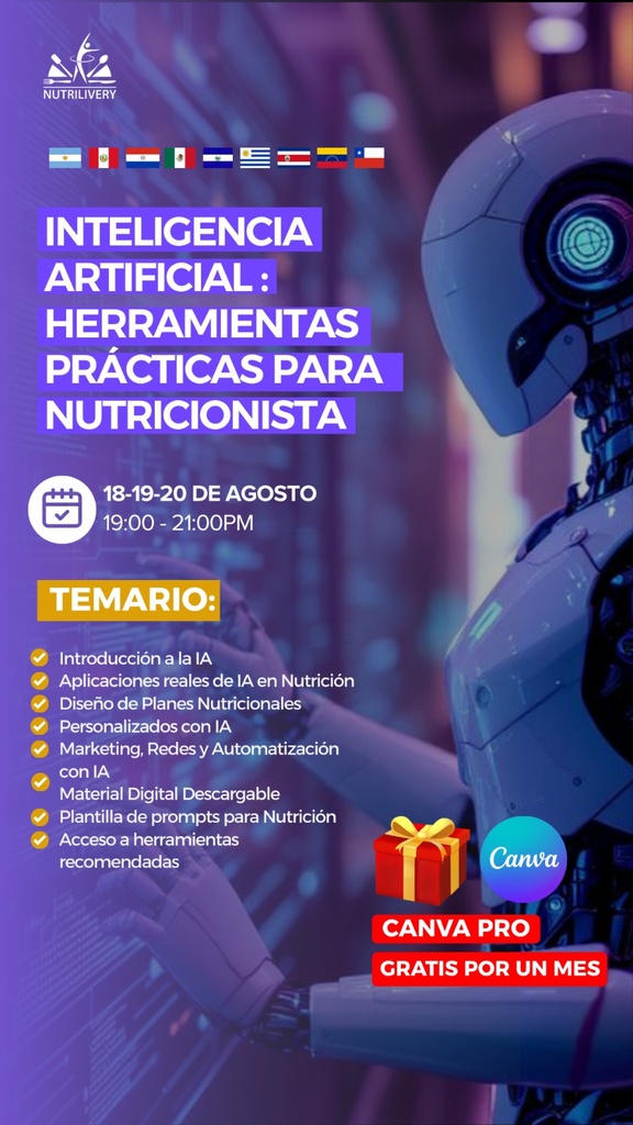 INTELIGENCIA ARTIFICIAL: HERRAMIENTAS PRACTICAS PARA NUTRICIONISTAS