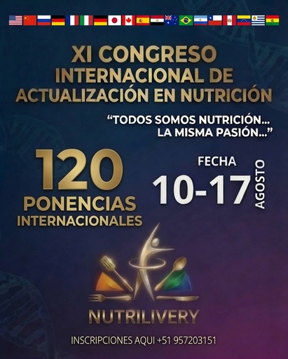 XI CONGRESO INTERNACIONAL DE ACTUALIZACIÓN EN NUTRICIÓN 